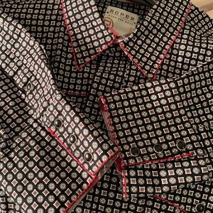 Roper Mens Long Sleeve Western Shirt